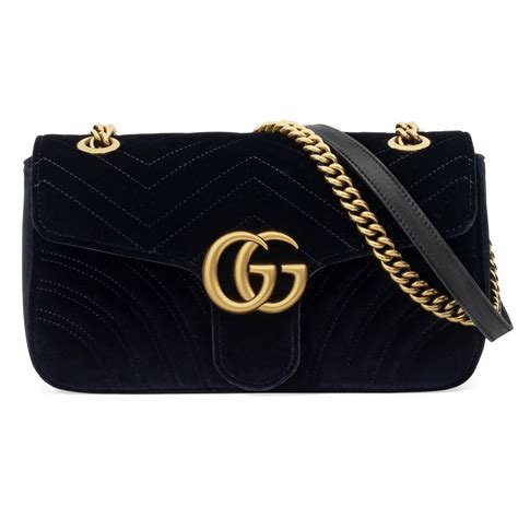 black velvet marmont gucci bag|Gucci gg marmont shoulder bag.